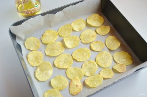 Chipsuri crocante de cartofi - fotografie pasul 8