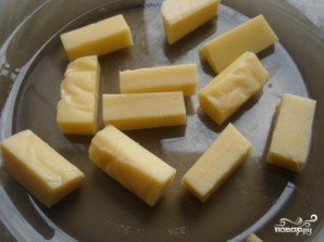 Cotlet cu umplutură de brânză - fotografie pasul 2
