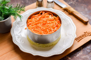 Salată cu șuncă și morcovi coreeni pentru Anul Boului - foto pasul 10